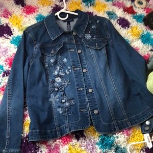 Jean jacket - dark blue